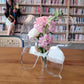 🦋 50% DE RÉDUCTION! 💐 Vase papillon transparent – Plastique cristallin & base stable ✨
