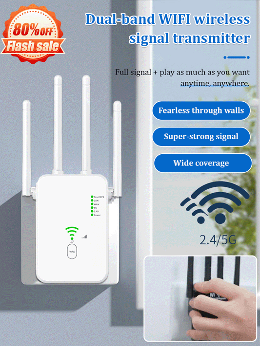🔥2025 HOT SALE🔥Dual-band WiFi wireless signal device