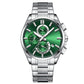 ⌚Montre-bracelet d'affaires en acier inoxydable pour hommes
