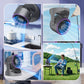 Mini ventilateur mural portable rechargeable avec lumières