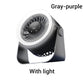 Mini ventilateur mural portable rechargeable avec lumières