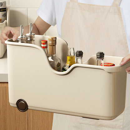 Organisateur de cuisine portable avec roues