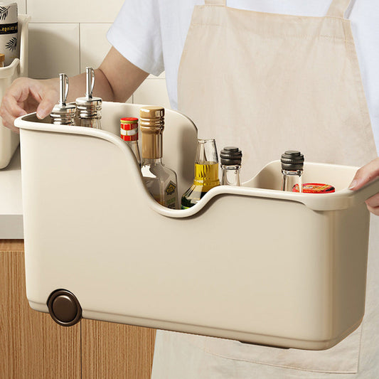 Organisateur de cuisine portable avec roues