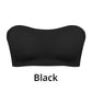 Soutien-gorge bandeau sans armatures à fermeture latérale pour femme
