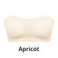 Soutien-gorge bandeau sans armatures à fermeture latérale pour femme