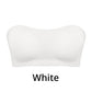Soutien-gorge bandeau sans armatures à fermeture latérale pour femme