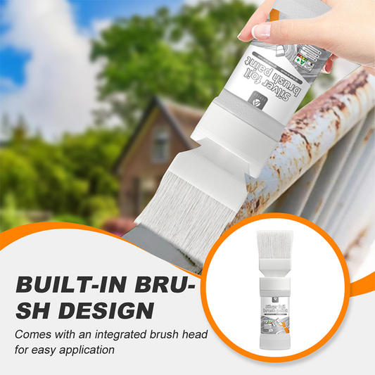 ✨Nouveauté✨Peinture argentée métallisée à l'eau avec pinceau intégré (50 % de réduction