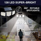 💡 Lumière puissante & éco-responsable : l’applique solaire 3 LED