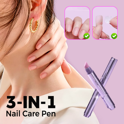 💜 Acheter 1 Obtenez 1 Gratuit 💜 2025 Nouveau stylo de soin des ongles 3 en 1 amélioré
