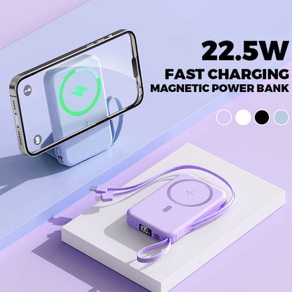 Banque d'alimentation magnétique à charge rapide 22,5 W