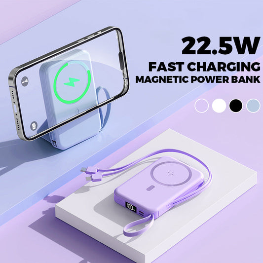 Banque d'alimentation magnétique à charge rapide 22,5 W