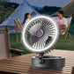💥Hot Sale💥 Ventilateur pliant portable 4-en-1 avec lumière