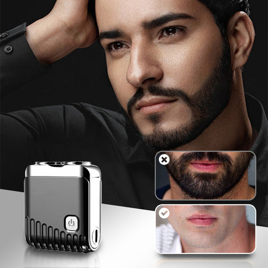 💥50% DE RÉDUCTION💈Mini Rasoir Électrique pour Hommes🎁Votre rasage parfait✨