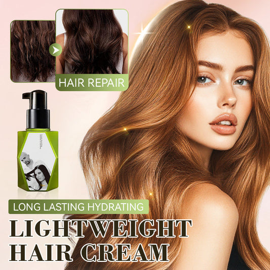 Crème capillaire légère hydratante longue durée