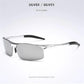 Lunettes de soleil photochromiques 2025 avec verres polarisés anti-éblouissement