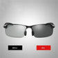 Lunettes de soleil photochromiques 2025 avec verres polarisés anti-éblouissement