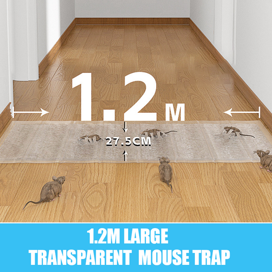 Piège à souris transparent grand format 1.2 m