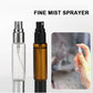 Lot de 2 vaporisateurs à bille pour huiles essentielles de 10 ml, flacon à double tête