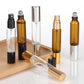 Lot de 2 vaporisateurs à bille pour huiles essentielles de 10 ml, flacon à double tête