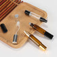 Lot de 2 vaporisateurs à bille pour huiles essentielles de 10 ml, flacon à double tête