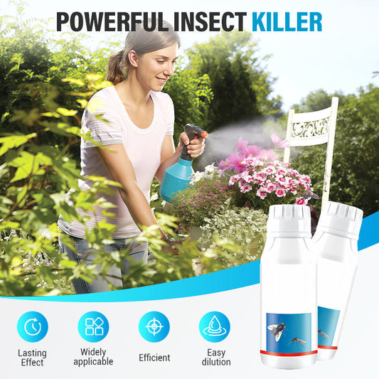 Puissant destructeur d'insectes pour l'intérieur et l'extérieur