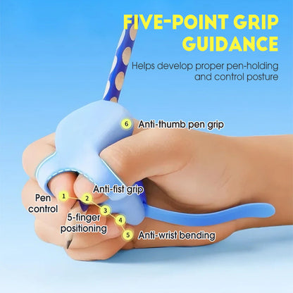 Stylo anti-glisse et correcteur de posture d'écriture