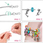 ⏳50 % de réduction pour une durée limitée⏰Kit de création de bracelets à breloques | Perles et coffrets cadeaux💎🎁