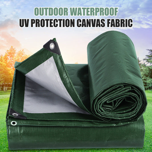 💎 60% DE RÉDUCTION ! 💎 Tissu en Toile Imperméable pour l'Extérieur avec Protection UV – Double Face, Œillets Anti-Rouille & Thermosoudé