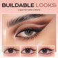 ✨ 1 acheté, 1 offert 🎁 1 lot de 2 pièces ✨ Fard à paupières et eye-liner 2 en 1 avec pinceau estompeur