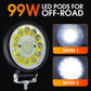 🔦 Projecteur LED 4 Pouces 99W pour Off-Road