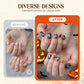 Pochoir pour ongles Halloween & Noël : créez des motifs festifs