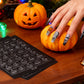 Pochoir pour ongles Halloween & Noël : créez des motifs festifs