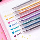 🔥50% de réduction🎨 Ensemble de stylos à gel scintillants🎄Couleurs lumineuses, créativité illimitée
