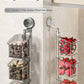 Perforated suction cup spice storage rack