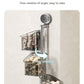 Perforated suction cup spice storage rack