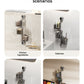 Perforated suction cup spice storage rack