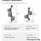 Perforated suction cup spice storage rack