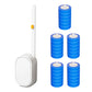 🧼 PROMO FLASH : 50% DE RÉDUCTION ! Brosse WC Jetable avec Recharges Nettoyantes Intégrées & Support Mural Sans Percer for une Hygiène Totale Sans Contact ✨