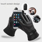 Men's PU Leather Windproof Thermal Gloves