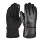 Men's PU Leather Windproof Thermal Gloves