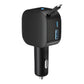 Chargeur de Voiture Compact à Câble Rétractable