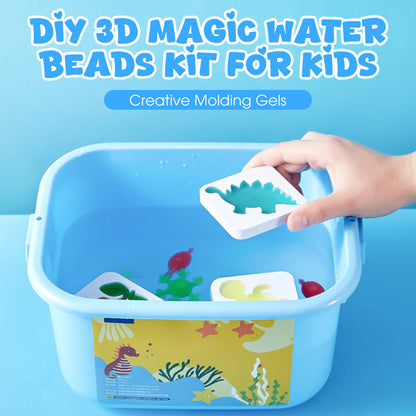 DIY 3D Magic Water Beads Kit for Kids – Creative Molding Gels