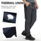 Pantalon thermique extensible imperméable pour homme