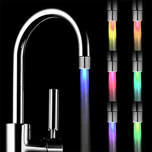 Robinet d'eau changeant de couleur à 7 couleurs LED Strea