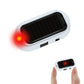 🚗 50% DE RÉDUCTION! 🚨 Lampe clignotante LED antivol solaire – Capteur jour/nuit & sans fil ✨