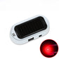 🚗 50% DE RÉDUCTION! 🚨 Lampe clignotante LED antivol solaire – Capteur jour/nuit & sans fil ✨
