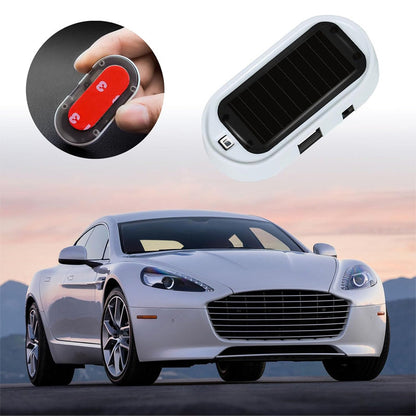🚗 50% DE RÉDUCTION! 🚨 Lampe clignotante LED antivol solaire – Capteur jour/nuit & sans fil ✨