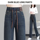 Women's High-Waisted Straight-Leg Jeans