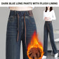 Women's High-Waisted Straight-Leg Jeans