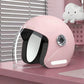 Casques de moto ouverts aux trois quarts pour hommes et femme